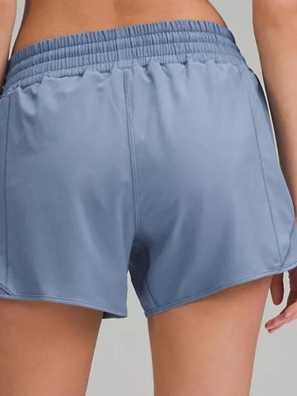 Lululemon Women's Blue Shorts High Rise size 2 - Picture 5 of 5